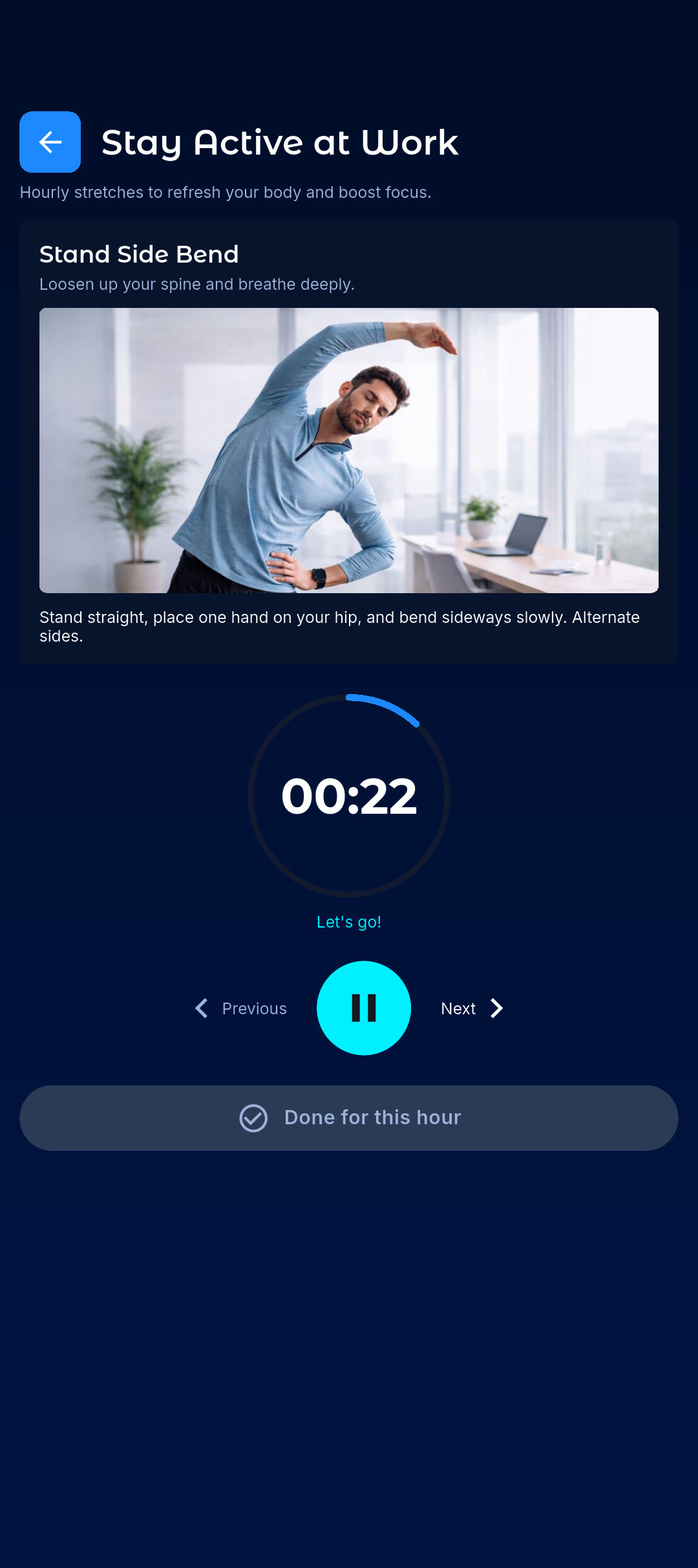 DeskFit Screenshot 3