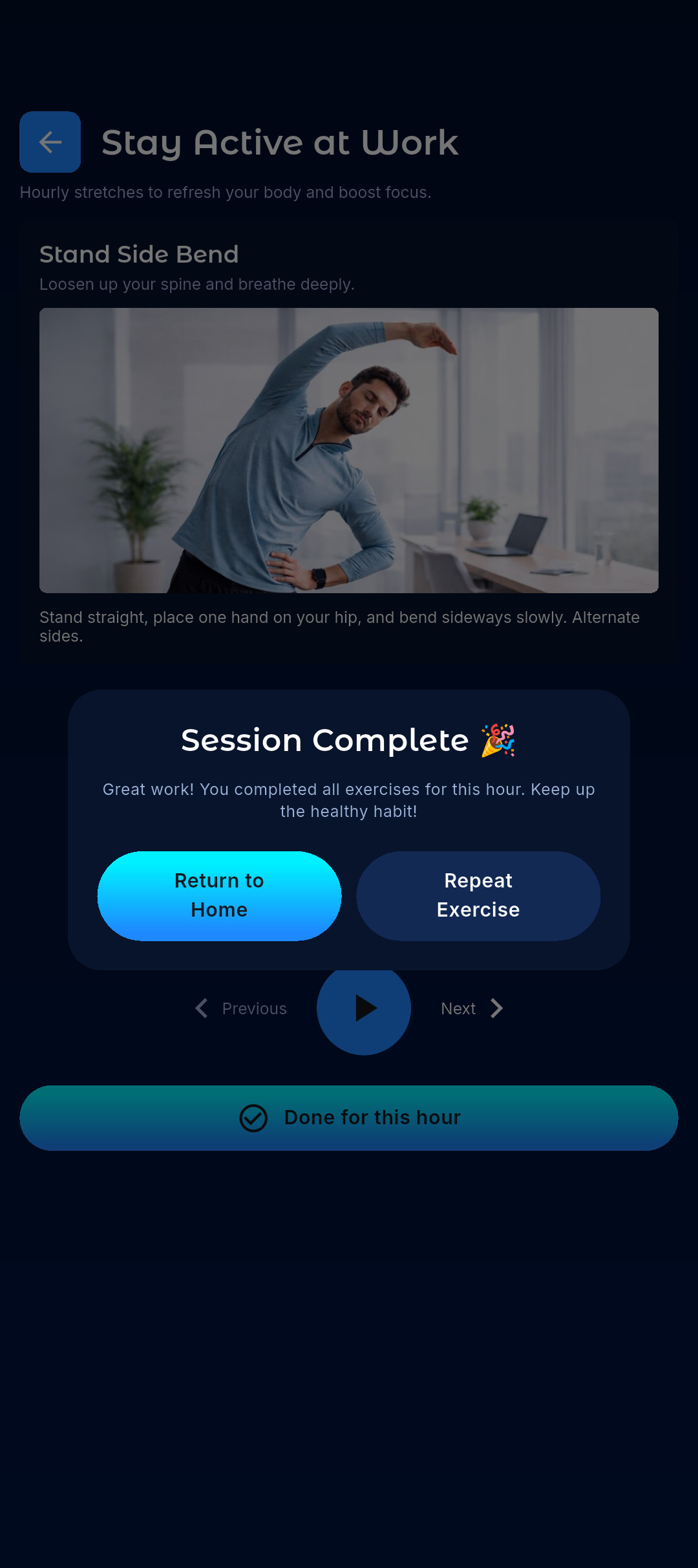 DeskFit Screenshot 4